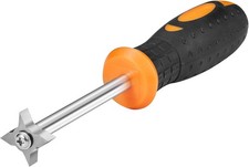 Golf Club Groove Sharpener, Re-Grooving Tool and Cleaner for All Irons silver