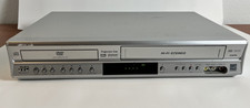 JVC HR-XVC17 DVD & VCR Combo Player VHS Hi-Fi Stereo No Remote Tested- Working