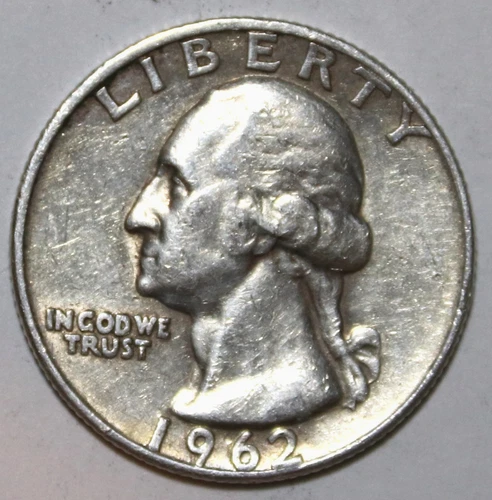 1962-D Washington Quarter - Extra Fine - #2081EA