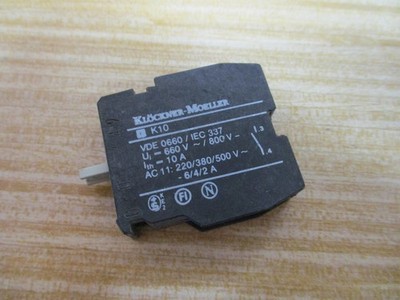 Eaton Cutler Hammer Moeller EK10 Contact K10