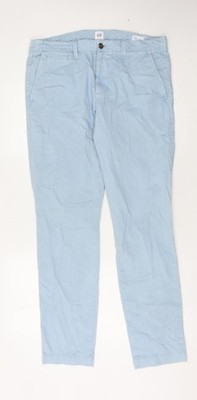 Blaue Herren-Chinohose UK Größe M GAP Regular Fit