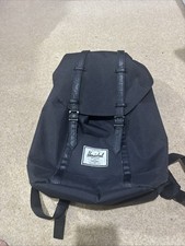 Zaino Herschel Retreat originale 100% autentico nero/nero