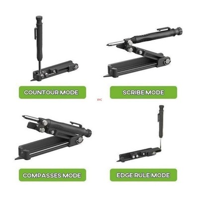Saker Multifunktions-Scribe Tool - Scribe Tool mit Bleistift .