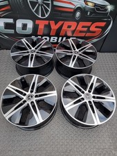 4x MERCEDES C CLASS W205 18" DIAMOND CUT ALLOY OEM GENUINE STAGGERED SET-UP