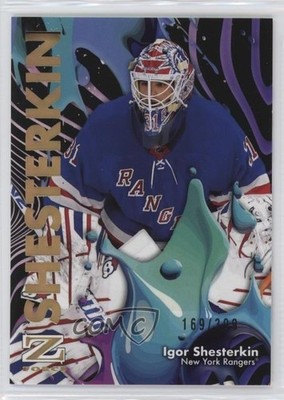 2024-25 Skybox Metal Universe Z-Force Rave /399 Igor Shesterkin #44 0t9q