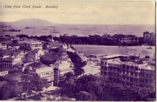 BOMBAY INDIA VIEW FROM CLOCK TOWER