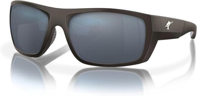 Fin-Nor Sunglasses Pinder Matte Soft Black w/ Grey Poly Lens. New