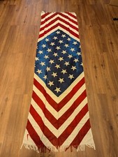 Nike Inspired Victory Scarf USA American Flag Pattern Rectangular 26" x 81"