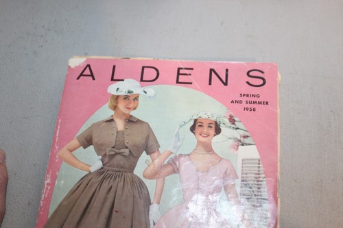 Aldens Spring Summer 1958 Catalog Mid Century Modern Fashion Women Men - Picture 16 of 16