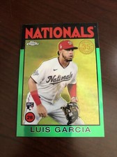 Luis Garcia 2021 Topps Chrome 1986 35th Ann. Green Refractor /99 86BC-19 *Mint*