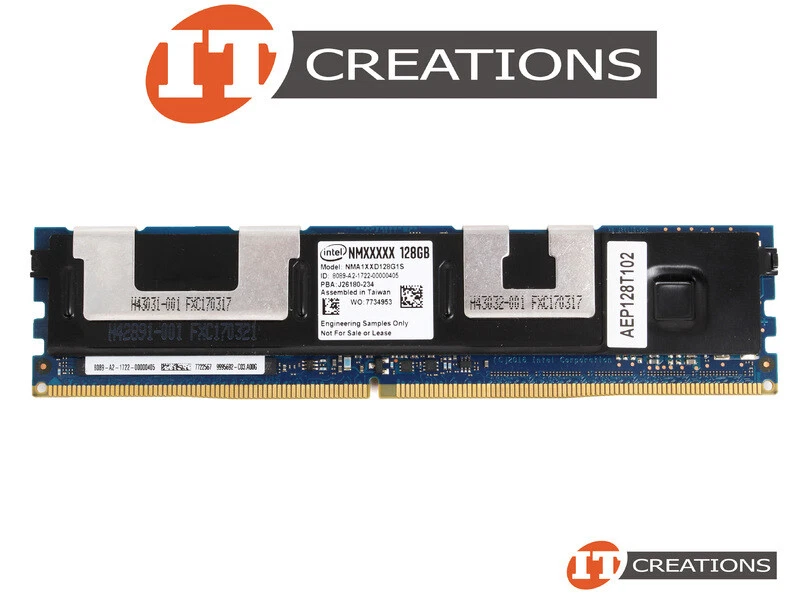 INTEL 128GB PC4-21300 DDR4-2666 DDR-T OPTANE PERSISTENT MEMORY NMA1XXD128G1S - Image 2 of 3