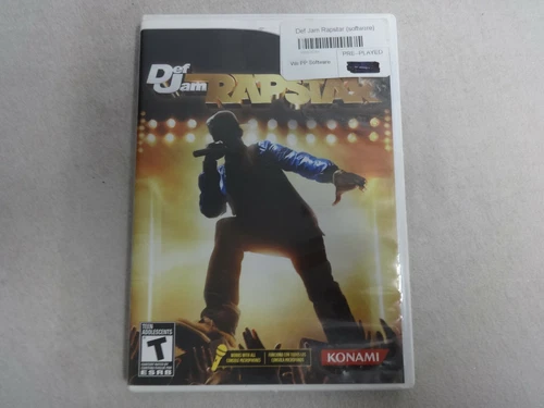 Def Jam Rapstar Nintendo Wii Game Complete Free Ship