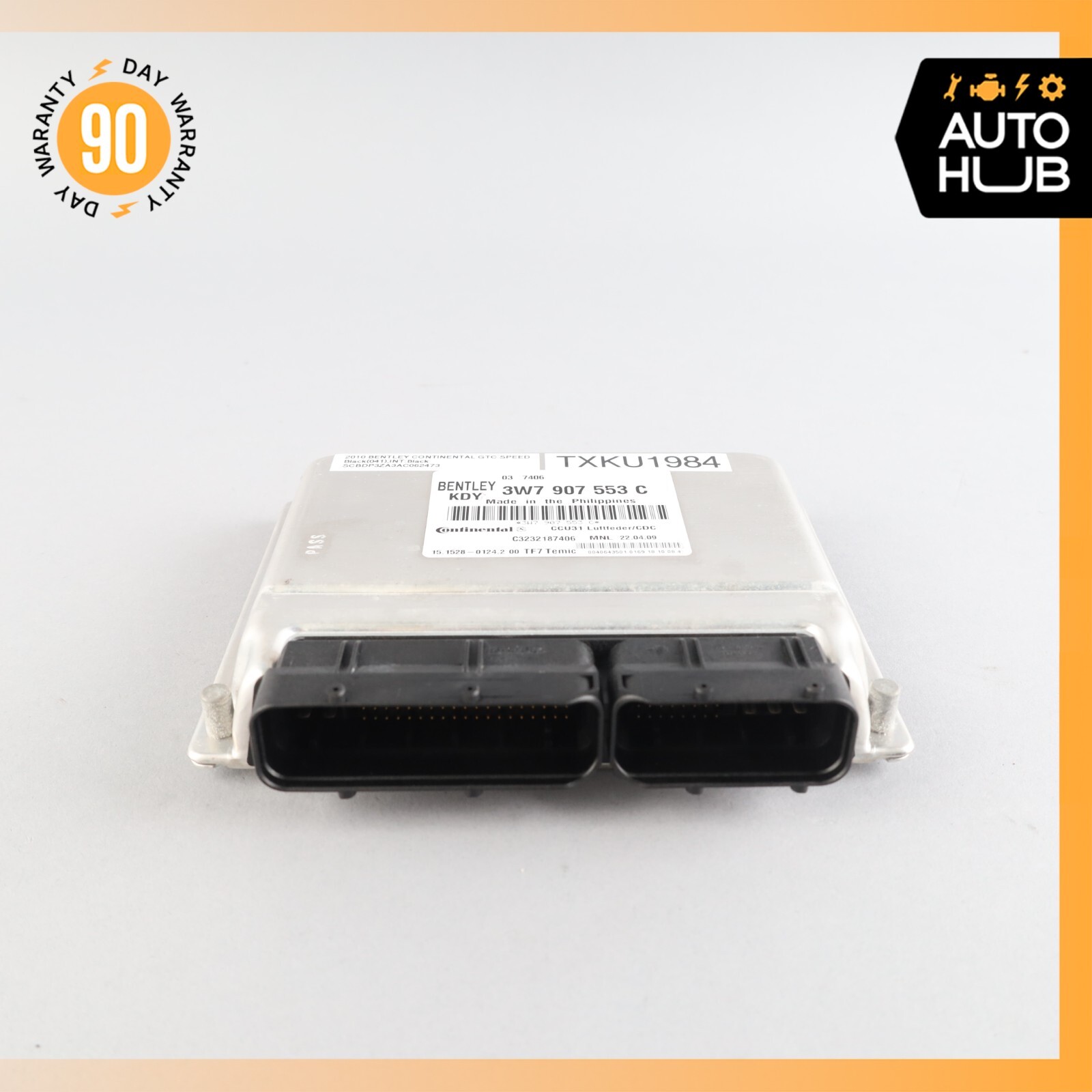 10-11 Bentley Continental GTС Speed Air Suspension Control Module OEM 83k