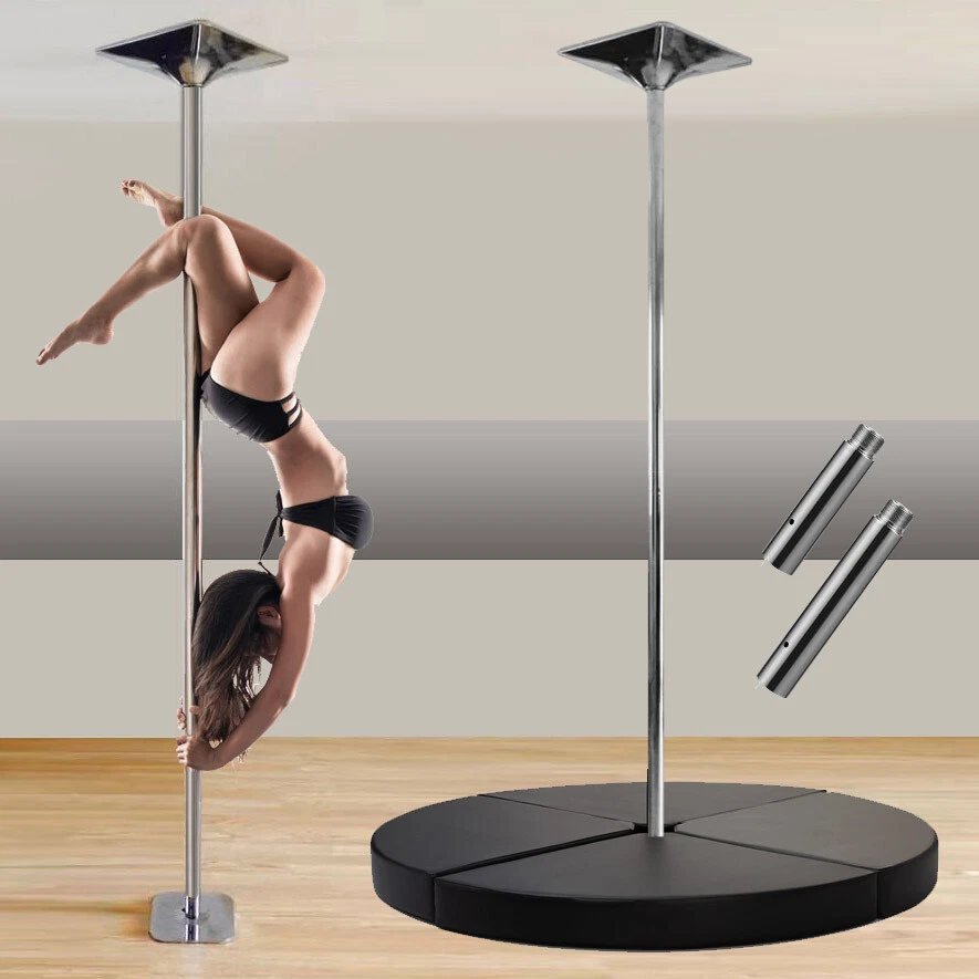 PLATINUM POLES™ 45mm Spinning / Static Pole Dancing Pole & Mat Packages