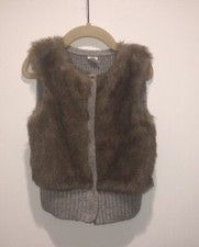GAP Toddler Girl Fur Vest 3T