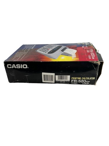 Casio Calculator Model FR-520gy 12-Digit - Picture 7 of 17