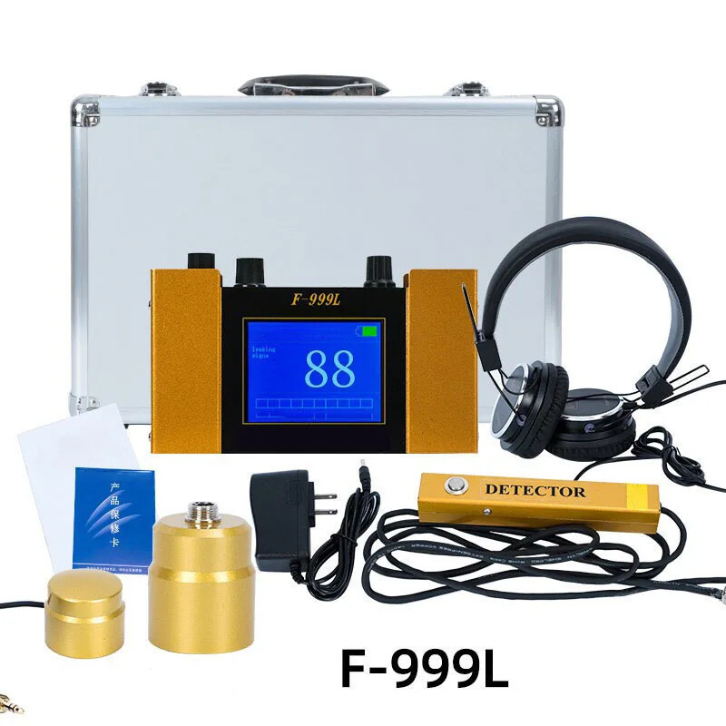 F999L Water Pipe Leak Detector Indoor Water Pipe/floor Heating Leak Detection