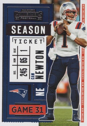 2020 Panini Contenders Football Singles Pick Your Card Complete Your Set - Picture 91 of 159