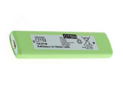 OTB Akku Kompatibel Zu GP14M / NH-14WM – 1350 MAh NiMH Ersatzakku Für Portable CD/MD-Player Von Sony, Panasonic & Mehr