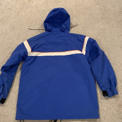 Vintage O'neill Nylon Hooded Surf Snowboard Jacket Size Large Ski