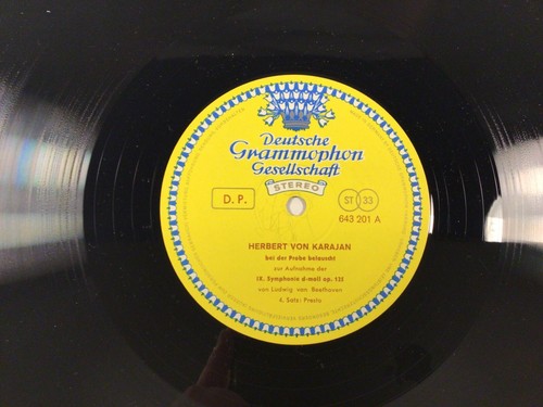 Schallplatte Herbert von Karajan Beethoven IX. Symphonie D-Moll - Bild 10 von 12