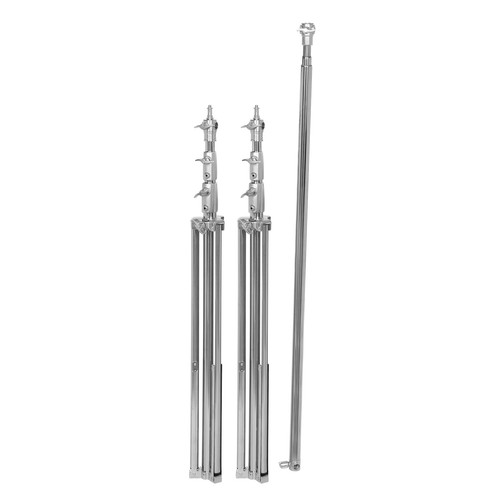 Adjustable Length Photo Video Studio Backdrop Background Support Stand With Bag - Picture 10 of 13