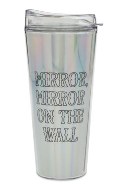 Disney Magic Mirror on Wall Evil Queen 22 oz Travel Mug Snow White Cup Exclusive