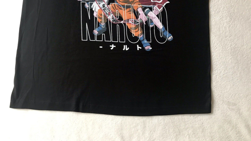 Naruto Herren Kurzarm Schwarz Rundhals Grafik T-Shirt Gr. 3XL (54-56) Neu mit Etikett - Bild 9 von 15