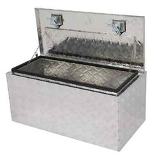36x18x18 Aluminum Truck Tool Box Underbody Tool Box Pickup Trailer Storage 36x18x18 Aluminum Truck Tool Box Underbody Tool Box Pickup Trailer Storage