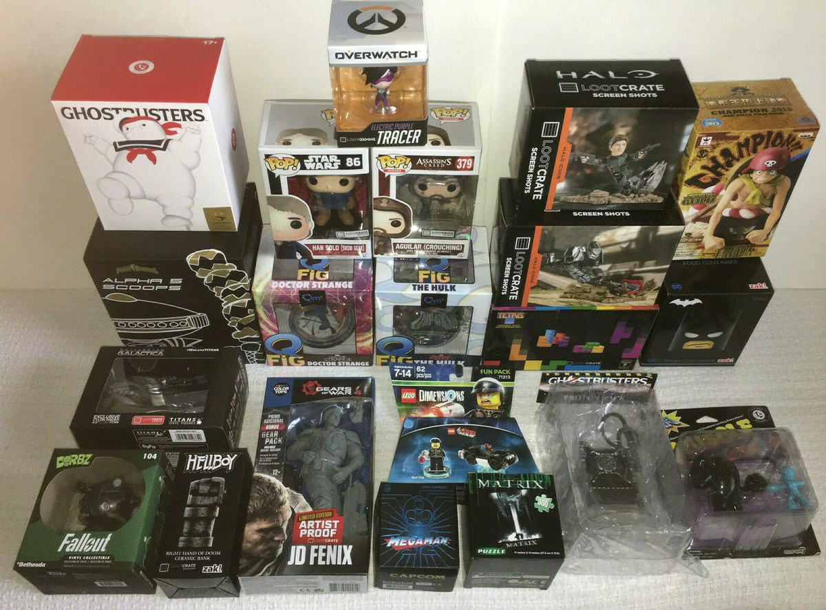 コレクション LOOT CRATE Loot Crate Exclusive - Lot of 21 Collectibles from a Variety of