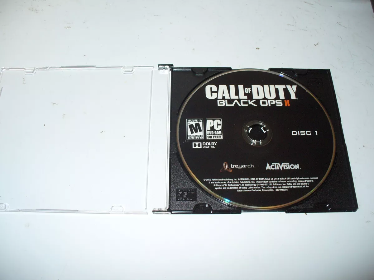 Call of Duty Black Ops 2 PC DVDRom Cover  Black ops, Call of duty black,  Call of duty