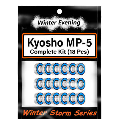Winter Evening - for Kyosho MP-5 (18 Pcs Rubber Sealed Bearings Kit)