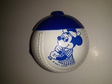 Walt Disney Mickey Mouse Baseball Sipper Drink Cup Vintage 1990s Broken Hat