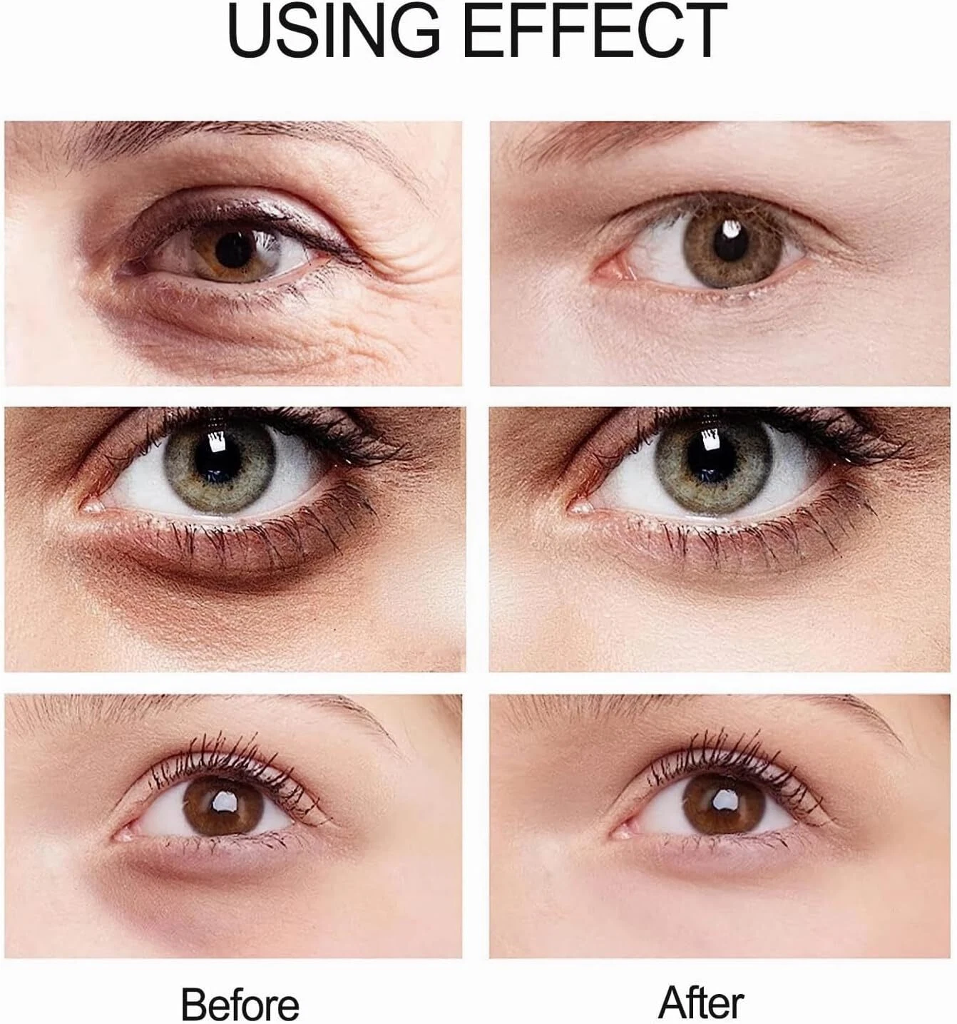 Anti Wrinkle Eye Cream, Electric Under Eye Cream for Dark Circles Puffy Eyes, H - Picture 5 of 7