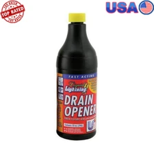 32oz Fast Acting Drain Cleaner Acid Sink Opener Clog Remover Septic Safe New