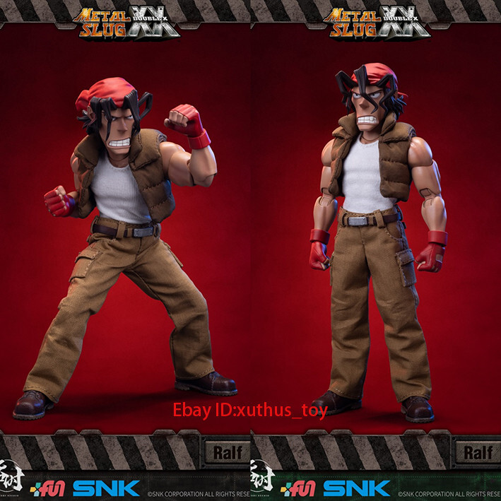 Tunshi Studio TS-010 Metal Slug XX Ralf Jones 1/12 Scale 6″ Action