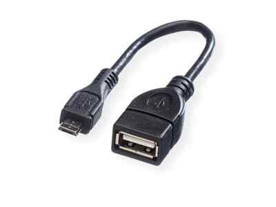 Micro USB Male zu USB 2.0 OTG Adapter Konverter Kabel Samsung Android Xiaomi A75