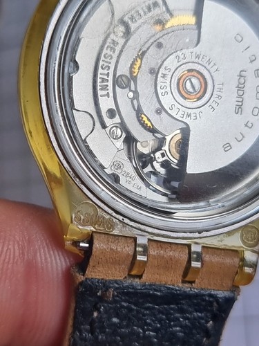 Vintage wristwatch SWATCH Automatic 23 Jewels AG 1991 Eta 2840 Swiss - Picture 17 of 22