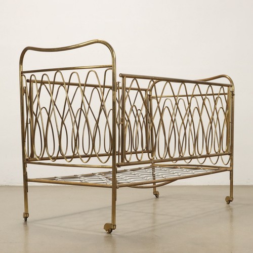 Vintage Kinderbett aus Messing Italien der 50er Jahre - Bild 10 von 10