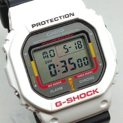 CASIO G-SHOCK FIFA WORLD CUP 2006 DW-5600WC-1JR GOOD #E6C | eBay