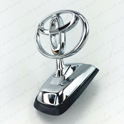 NEW GENUINE TOYOTA 98-07 LC J100 JDM FRONT HOOD CHROME EMBLEM