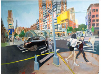Beyond the Surface: Beauty Amidst the Chaos Painting