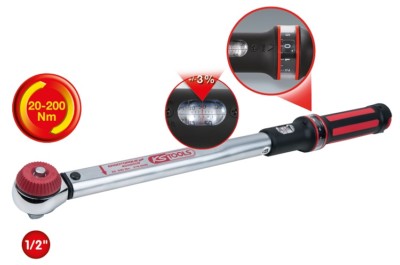 KS TOOLS Drehmomentschlüssel Ergotorque  precision 40 - 200 Nm 516.6042 