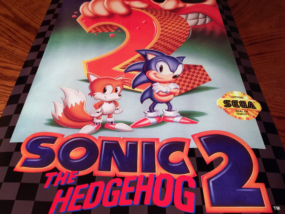 Sonic the Hedgehog 2 - Official Art Poster - High Quality Prints