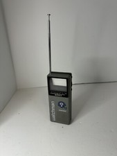 Vintage NFL 1980s Chicago Bears Sony Watchman TV FD-10A B W Handheld TV
