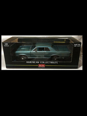 自動車 Sun Star 1965 PONTIAC GTO 1/18 1965 Pontiac GTO Turquoise 1:18 SunStar 1807 | eBay