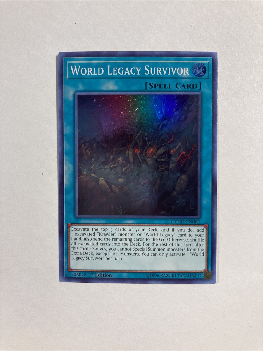 Yu-Gi-Oh! World Legacy Survivor Card - CYHO-EN060 Super Rare Unlimited Edition From Cybernetic Horizon - View #2