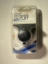 Custom Accessories 10240 12V Auxiliary Power Outlet Auto Boat Single 15 amp NOS