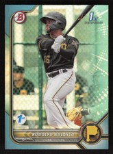 2022 Bowman 1st Edition #BPPF-69 Rodolfo Nolasco Sky Blue Foil