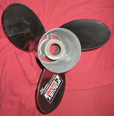 Mercury Laser 2 13 7/8 x 21 48-16545A45-21 Stainless Steel Propeller (B698)